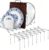Expandable Pots And Pans Organizer, Stainless Steel Cookware Rack | Adjustable Multi-Purpose Storage For Frying Pan Lid Cutting Board Bakeware Dishe Cup Bowl, Fit Countertop Drawer Cabinets
