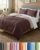 Queen Comforter Set – Brown/Beige Bedding for All Seasons – 3 Piece Bed Set | 1 Lightweight Comforter (88″ x 88″) & 2 Pillow Shams (20″ x 26″) Box Stitched Down Alternative, Duvet Insert with Corner Tabs