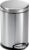 simplehuman Round Step Can, 4.5L / 1.2 Gallon Compact Bathroom Trash Can, 150,000-Step Pedal, Lid Shox® Silent Close, Removable Inner Bucket, Brushed Stainless Steel