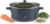 Hamilton Beach 6 Quart Slow Cooker With Space-Saving Folding Handles | 3 Heat Settings | Dishwasher Safe Stoneware Crock & Glass Lid | Kitchen Makeover Blue | 33608