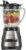 Hamilton Beach Power Elite Blender For Smoothies With Wave Action System | 40 oz. Glass Jar | 12 Functions Including Puree, Crush Ice | 700 Watts | Black | 58148AG
