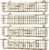 Spice Rack, 4-Pack Seasoning Organizer Wall Mount for Kitchen Storage Organization, Spice Holder Shelf Saving Space for Cabinet, RV, Pantry, Gold