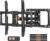 Perlegear Full Motion TV Wall Mount for 42–86 inch TVs up to 132 lbs | 30% thicker heavy-duty articulating arm, tool-free tilt, swivel, extend, level, fits 16″ studs, max VESA 600x400mm, UL listed