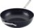KitchenAid Hard-Anodized Nonstick Stir Fry Pan/Wok, 12.25-Inch, Matte Black | Cooking wok for induction cooktop with helper handle, for even heat on induction, dishwasher safe, oven safe to 500Â°F
