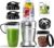 Ganiza Smoothie Blender Max 1300W, Personal Kitchen Blender & Grinder Combo | 23 oz, (2) 37 oz To-Go Cups, 6-Leaf Blade, Portable Maker for Smoothies, Shakes, Frozen Drinks, Sauces, Coffee Beans, Nuts