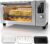 Nuwave Bravo Pro Convection Air Fryer Toaster Oven Combo | 2026 New Improved,10-in-1, 50°-450°F Control, Quick Even Crisp Tech, 21Qt, PFAS Free, Stainless Steel