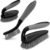 Scrub Brush Set of 3pcs – Cleaning Shower Scrubber with Ergonomic Handle and Durable Bristles – Grout Cleaner Brush – Scrub Brushes for Cleaning Bathroom/Shower/Tile/Kitchen/Floor/Bathtub/Carpet