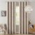 MIULEE 100% Blackout Linen Curtains for Bedroom 52×84 Inches Natural Beige | Room Darkening, Light Blocking, Thermal Insulated, Grommet Top, Linen Textured, Window Curtains for Living Room, 2 Panels