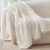 BEDELITE Ribbed Fleece Throw Blanket for Couch, Cream, 50″x60″ | Ultra-Soft Plush Fleece, Cozy, Warm Yet Lightweight, Ribbed Texture, Home Decor, Machine Washable, Giftable, All-Season Use