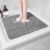Hargiis Non Slip Shower Mat, Anti Slip Bath Mat, Quick Drying Bath Tub Mats, Foot Scrubber Mat, Anti Slip Mat for Tub, Floor, Bathroom, Home, Kitchen, Hotel (Grey 24”x24”)