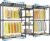 VIPEK X3 Expandable Heavy Duty Clothes Rack Closet Organizer System Black | Large Freestanding Clothing Rack with Adjustable Shelves and Hanger Rods from 5’2″ to 8′, Reach-in & Walk-in Closet 1210LBS