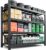 Letaya 3000LBS Storage Shelves Heavy Duty,70″ H Garage Shelving Units, 4 Tier Adjustable Utility Rack Shelf,Large Metal Industrial Shelves,for Shop,Warehouse,Basement,Black (48″ W x 24″ D x 70″ H)