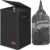 Simple Houseware Foldable Laundry Hamper Basket with Lid and Bag, Black | Heavy Duty 600D Polyester, Water-Resistant Surface